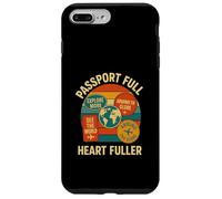 Passport Full Heart Fuller Retro Vintage Travel Design Case for iPhone 7 Plus/8 Plus