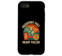 Passport Full Heart Fuller Retro Vintage Travel Design Case for iPhone SE (2020) / 7/8