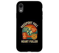 Passport Full Heart Fuller Retro Vintage Travel Design Case for iPhone XR