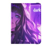 Passport Holder Cover Wallet leather Wallet Passport Holder psycho anime