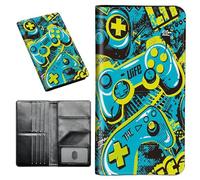 Passport Holder Cover Wallet Travel Essentials RFID Blocking Passport Cases with Business Card Holder Wallet, Travel Document Organizer for Large Capacity Wallet Women Men Family, Art Butterfly, 549
