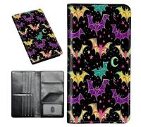 Passport Holder Cover Wallet Travel Essentials RFID Blocking Passport Cases with Business Card Holder Wallet, Travel Document Organizer for Large Capacity Wallet Women Men Family, Art Butterfly, 564