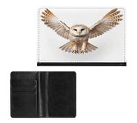 Passport Holder Elegance A Barn Owl Printing Passport Cover Slim Travel Passport Wallet For Women Men, style, One Size, Passport Protector
