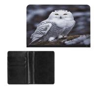 Passport Holder Elegance Arctic Owl Printing Passport Cover Slim Travel Passport Wallet For Women Men, style, One Size, Passport Protector