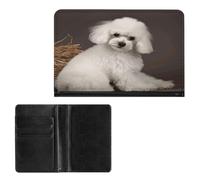 Passport Holder Elegance French Poodle Printing Passport Cover Slim Travel Passport Wallet For Women Men, style, One Size, Passport Protector