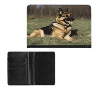 Passport Holder Elegance German Shepherd Dog Printing Passport Cover Slim Travel Passport Wallet For Women Men, style, One Size, Passport Protector