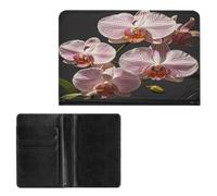 Passport Holder Elegance Ophelia Orchid Printing Passport Cover Slim Travel Passport Wallet For Women Men, style, One Size, Passport Protector