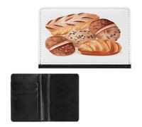 Passport Holder Elegance Painted Bread Printing Passport Cover Slim Travel Passport Wallet For Women Men, style, One Size, Passport Protector