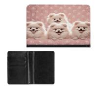 Passport Holder Elegance Pomeranians Puppies Printing Passport Cover Slim Travel Passport Wallet For Women Men, style, One Size, Passport Protector