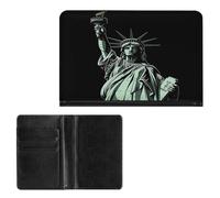Passport Holder Elegance Statue of Liberty Pattern Printing Passport Cover Slim Travel Passport Wallet For Women Men, style, One Size, Passport Protector