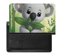 Passport Holder for Travel Passport Holder for Women Men RFID Blocking Flamingos And Pineapples Passport Holder Travel Accessories, koala, One Size