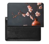 Passport Holder for Travel Passport Holder for Women Men RFID Blocking Roses in The Rain Passport Holder Travel Accessories, Jar, One Size