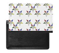 Passport Holder for Travel Passport Holder for Women Men RFID Blocking Surfboard Passport Holder Travel Accessories, Stars Eastern Stars, One Size