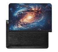 Passport Holder for Travel Passport Holder for Women Men RFID Blocking Universe Gala Passport Holder Travel Accessories, Universe Gala, One Size