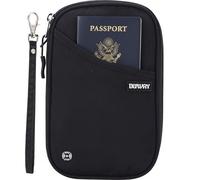 Passport Holder for Travel, Rfid Blocking Passport Wallet Travel Wallet Waterproof Case for Cards Passport Case, Travel Document Organizer Credit Cards Case Rfid Passport Holder for Travel, Jet Black