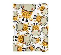 Passport Holder Giraffes Head Passport Cover Premium PU Leather Passport Sleeve 5.7 * 4.3in, Colorful, One Size