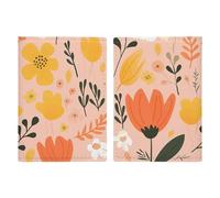 Passport Holder Leather Passport Holder Covers Case Pansy Perfection Printed Passport Book for Documents, Travel Gifts, Natural Leaves, 20.3x13.8cm