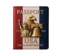 Passport Holder: Leather Travel Box, Anti -Scratch Passport Wallet | Document Organizer, Family Passport Protector for Men Women Dad Mom Daughter Daughter Wife e, A, Consulte la descripción, See