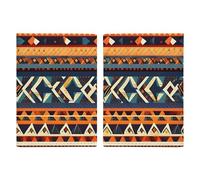 Passport Holder Passport Book Leather Passport Cover Card Holder Abstract Science Chemistry Travel Wallet for On Business Trip, Travel Gifts, African National Patterns, 20.3x13.8cm