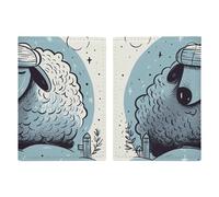 Passport Holder Passport Book Leather Passport Cover Card Holder Orange Cartoon Dragon Travel Wallet for On Business Trip, Travel Gifts, Sleep Well Hand Drawn, 20.3x13.8cm