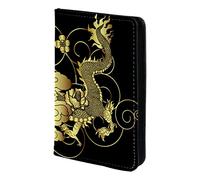 Passport Holder Passport Cover Traditional Chinese Dragon Passport Wallet Travel Essentials