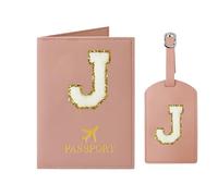 Passport Holder Passport Holder Card Slots Blocking Passport Holder Leather Passport Travel Wallet Travel Document Holder Holder Cover Accessories for Teenage Girls Women Men, J