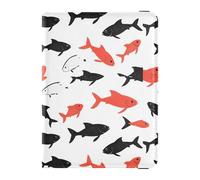 Passport Holder PU Leather Covers with Credit Card Holder Slots Flowers Daffodil Callistephus Canna Beige Travel RFID Blocking Leather Card Case for Women Men, 14, One Size