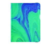 Passport Holder PU Leather Covers with Credit Card Holder Slots Mexico Culture Travel RFID Blocking Leather Card Case for Women Men, Colorful