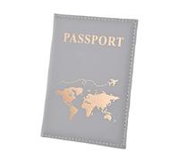 Passport Holder,PU Leather Passport Card Holder,Passport Book Wallet Card Slot Luggage Tag,International Travel Must Haves Travel Accessories,for Women Men,Cruise Ship Essentials