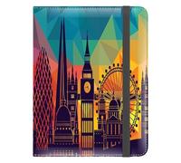 Passport Holder, RFID Blocking Passport Cover Wallet with Credit Card Slot and Boarding Pass Slot Combo, Leather Travel Documents Organizer Women Men, Travel D, Modern