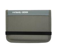 Passport Holder RFID Travel Document Organizer for Women Waterproof Passport Wallet Men Portable Case for Cards, Boarding Pass, ID, Money, Tickets with Zipper, gray, Passport Holder Rfid Travel
