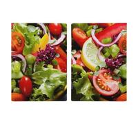 Passport Holder Travel Wallet Passport Cover Crocodile Holding Gun Printed Leather Passport Holder Covers Case for Travel, Documents, Travel Gifts, Colorful Various Salad, 20.3x13.8cm