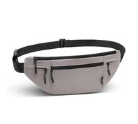 Passport Holder Travel Wallet RFID Blocking Money Belt for Travel Hidden (Light Grey)