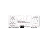 Passport Photo Checklist Overlay Guide Tool US and Canada