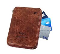 Passport Pouch,Zipper Passport Holder Organizer | Storage Tool with Large Space for Bus, Boarding Pass, Licenses, and Licenses