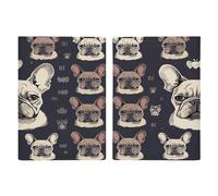 Passport Protective Cover, I Love French Bulldog Print Passport Cover Travel Document Protector Travel Passport Wallet Passport Sleeve, style, 20.3x13.8cm