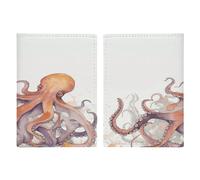 Passport Protective Cover, Octopus Tentacles Print Passport Cover Travel Document Protector Travel Passport Wallet Passport Sleeve, style, 20.3x13.8cm