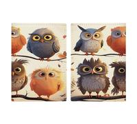 Passport Protective Cover, Owls Birds1 Print Passport Cover Travel Document Protector Travel Passport Wallet Passport Sleeve, style, 20.3x13.8cm