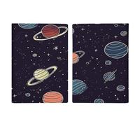 Passport Protective Cover, Space Planet Pattern Print Passport Cover Passport Case Stylish Passport Cover Multifunctional Passport Holder, style, 20.3x13.8cm