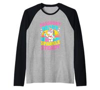 Passport Ready Sparkle Steady Unicorn Beach Travel Raglan Baseball Tee