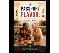 “Passport to Flavor: A World Food Word Search Book”