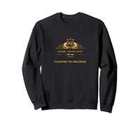 Passport to Freedom (black) - Silvia Collection Sweatshirt