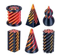 Passthrough Fidget Toy - Spiral Desk Accessory, Sensory Play Toy | Desktop Illusion Sculpture, Mechanical Optical Motion Geometric Spinner Focus Instrument For Kids
