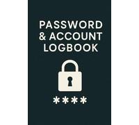 Password & Account Logbook