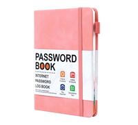 Password Address Book | Internet Computer Password Keeper Book With Alphabetical Tabs, Pocket Address Log Notebook For Account Details, Website Logins, Important Contacts