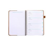 Password Book - Compact Password Keeper | Spiral Pasword Book With A6 Alphabetical Tabs | Record Keeper Ideal For Storing Login Details, Website Info & Secure Access At Home Or Office Use