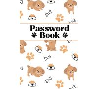 Password Book: Cute Poodle Password Book| Password Keeper Journal Notebook for Internet Login and Organizer for Usernames