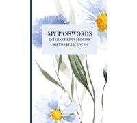 Password Book | Large Letter Format | Alphabetical A-Z Passwords | Internet Login | Software Licences |: Gift for Parents, Friends or the Forgetful like Me
