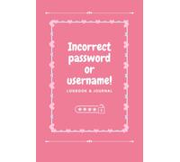 Password Book: Logbook password for your Usernames, websites, Passwords | Small book to protect your privacy | internet address and password logbook | girly design