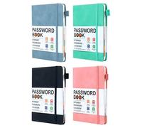 Password Book - Password Keeper Book | Alphabetical Tab Organizer Websites | Pocket Address Record Notebook | Secure Storage for Important Contacts Account Details Sensitive Data Privacy Management